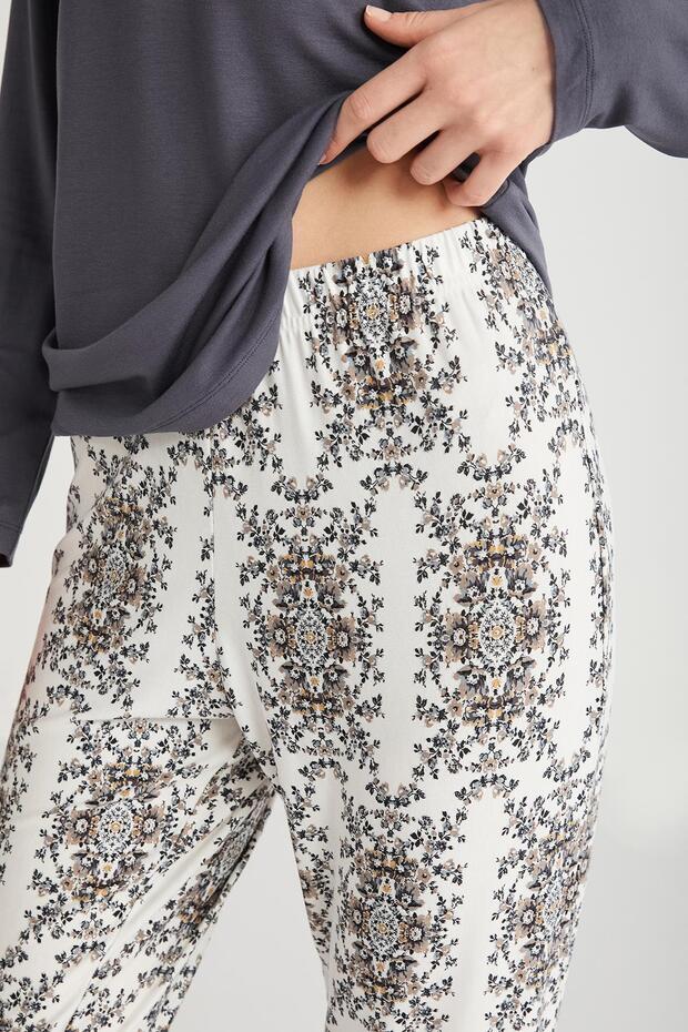 طقم بيجامة بنمط عرقي - 3