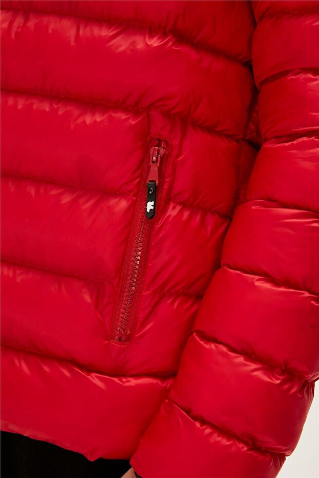 Boss Puffer Erkek Mont - 5