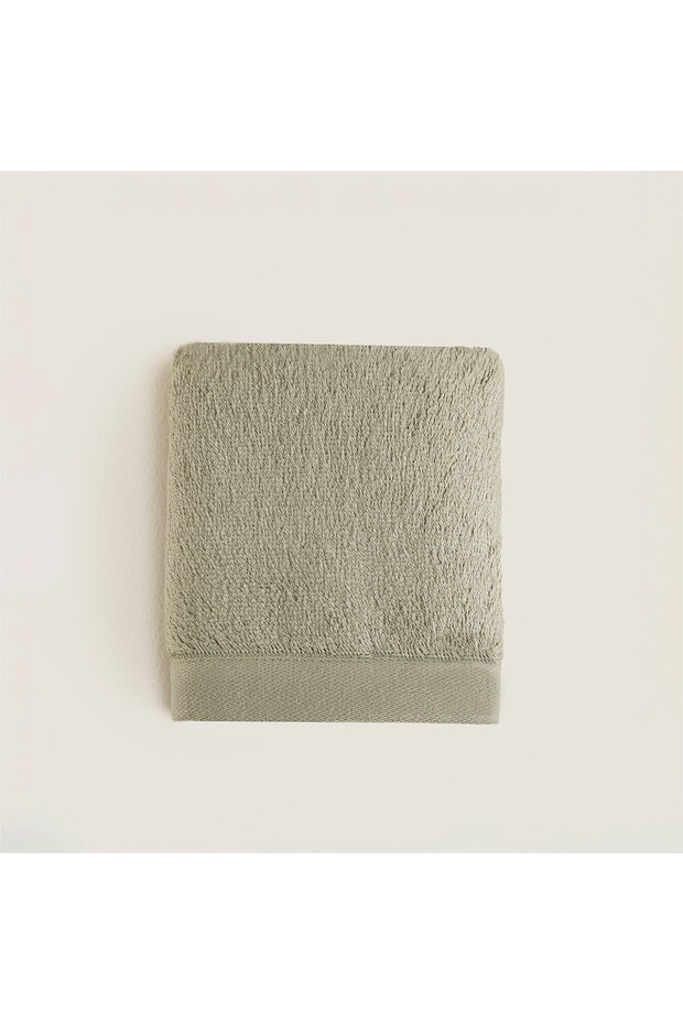 Solid El Havlusu 33x33 cm Açık Yeşil - 1