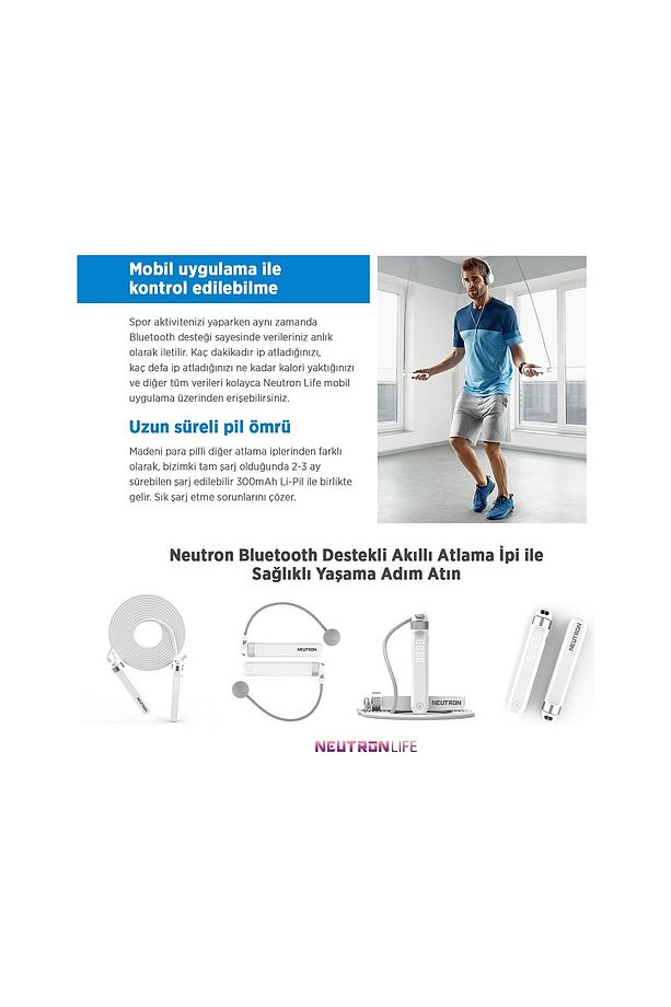 Bluetoothlu Akıllı Atlama İpi NTL-0008 - 5