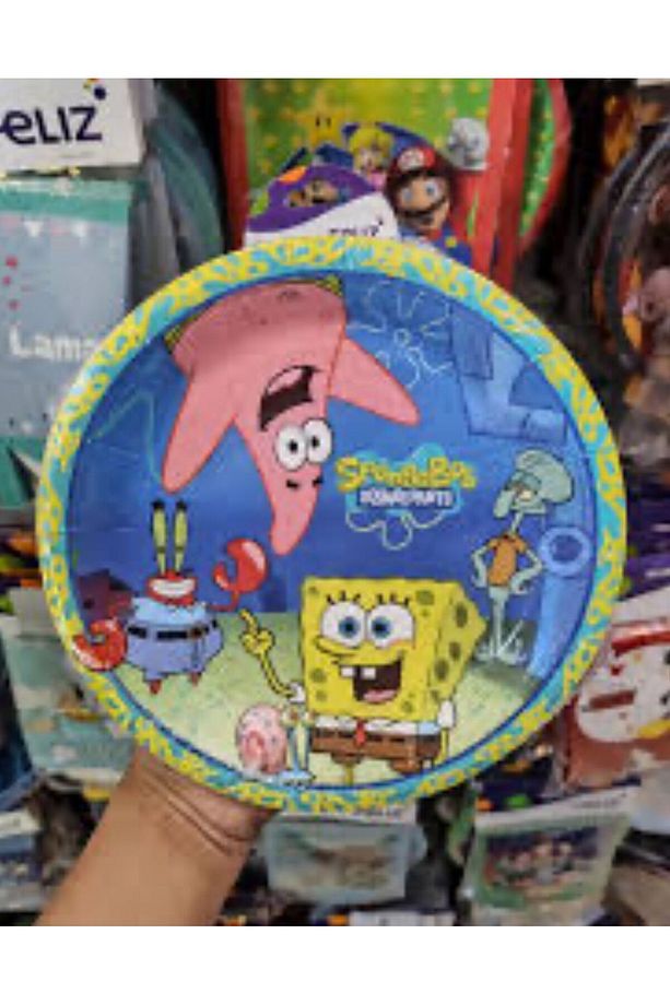 Sünger bob Sponge Bob tabak  8li - 1
