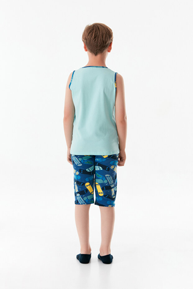 Σετ πιτζάμες Boy - Crew Neck Printed - 3