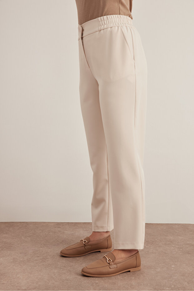 Bel Lastikli Pantolon - 3