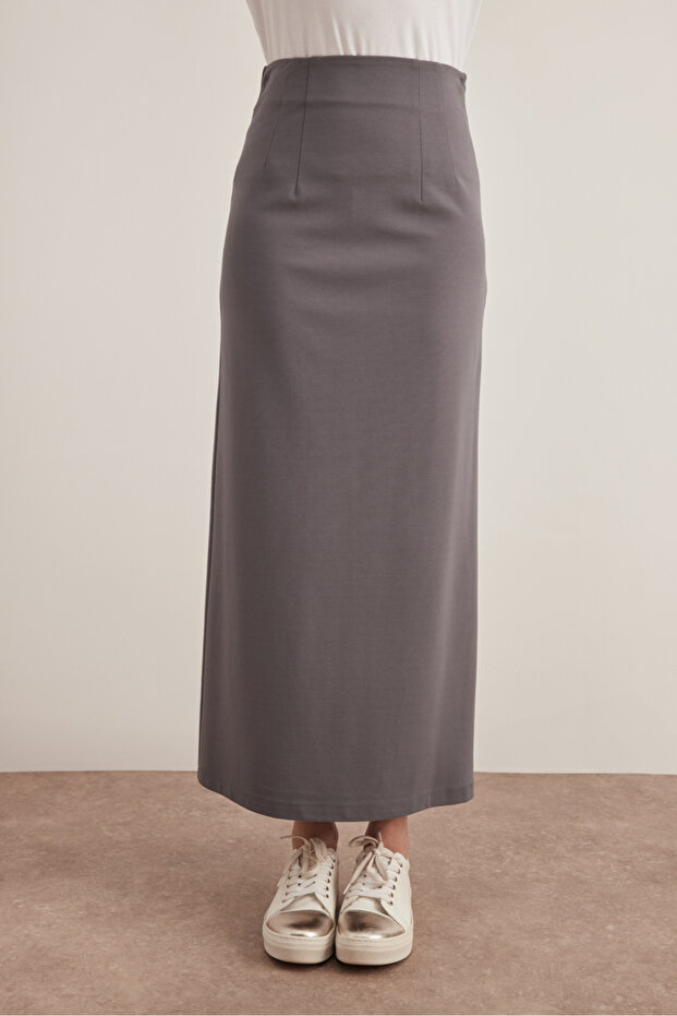 Örme Kalem Etek - 4