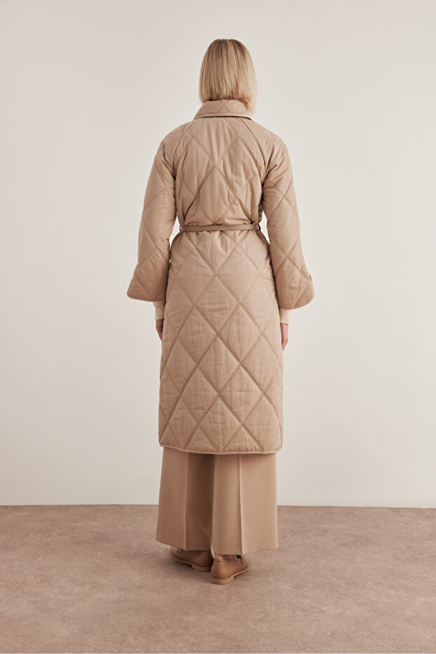 10083111 Gömlek Yaka Mont - 6