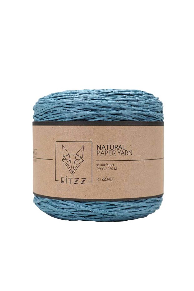 حبل ورقي - أزرق مطفي 039 - 1