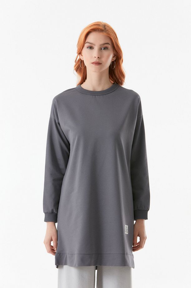 Fullamodest Basic Bisiklet Yaka Tunik - 7