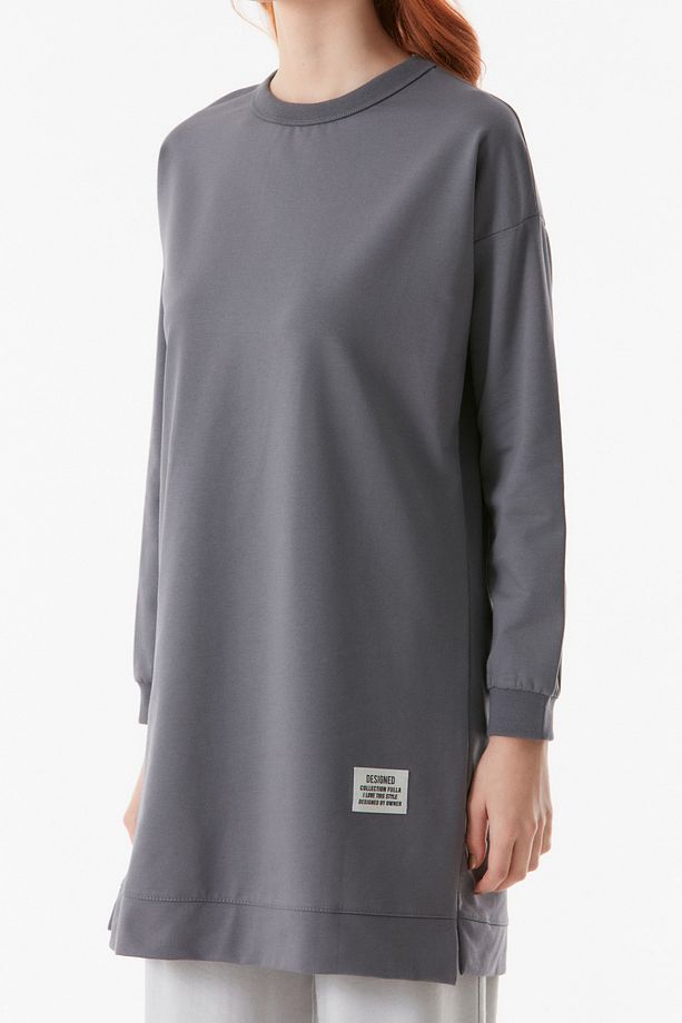 Fullamodest Basic Bisiklet Yaka Tunik - 6