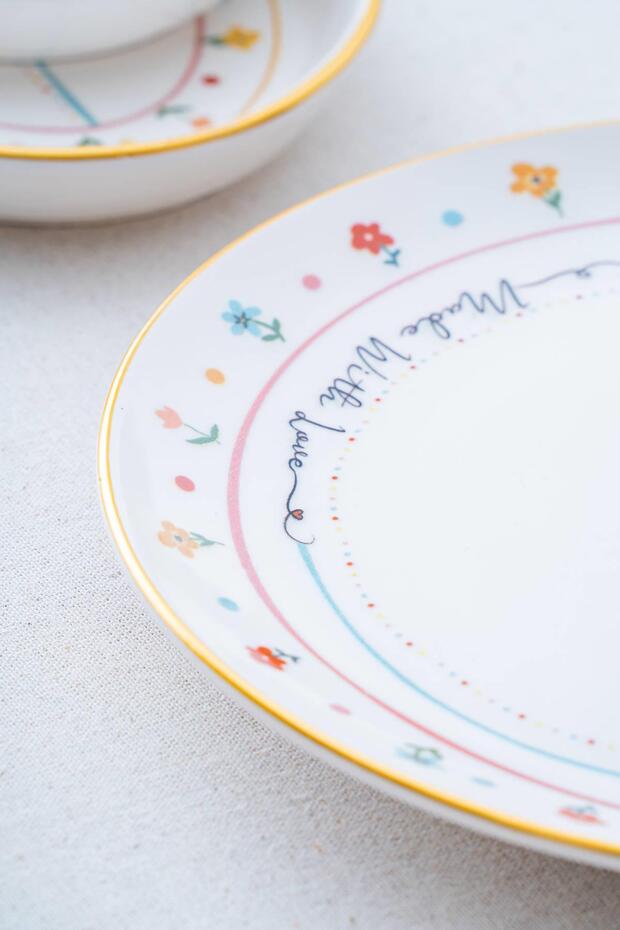 Livaldi 6 Parça Servis Tabağı - 26 cm - 4