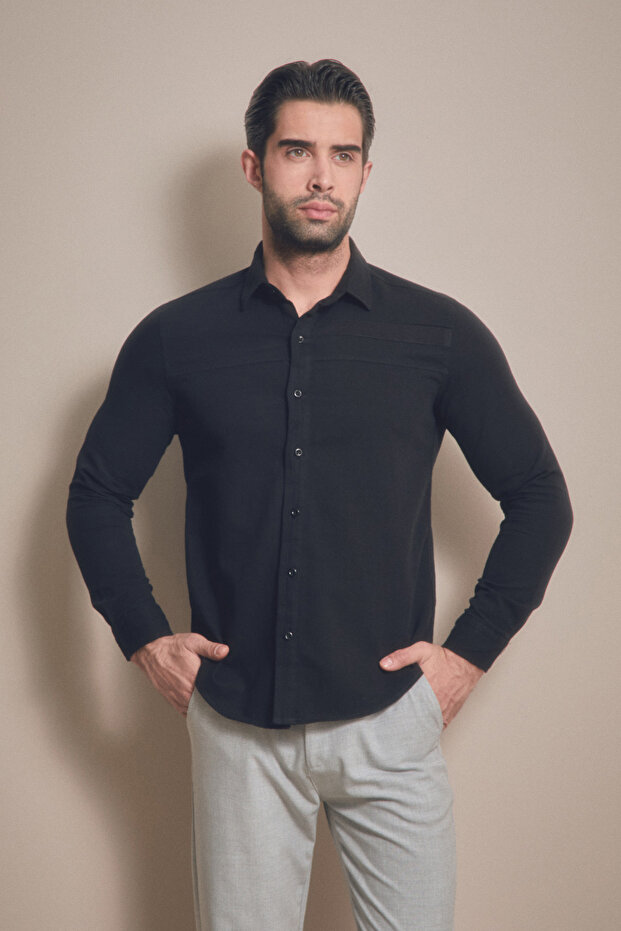 قميص أساسي بأزرار - 3