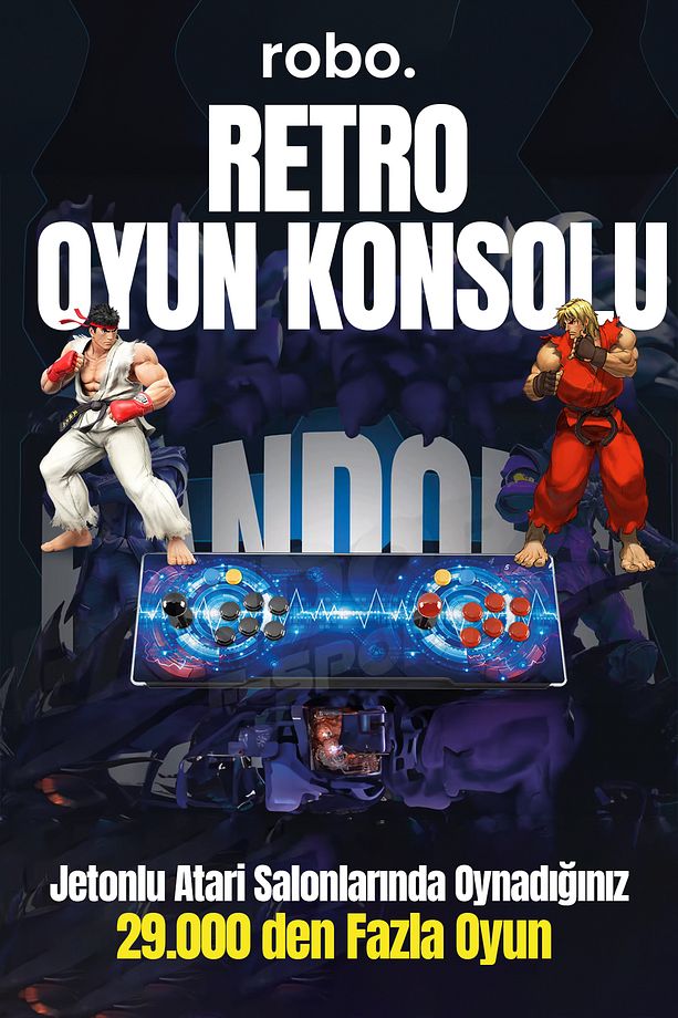 Süper Box 2024 Retro Oyun konsolu - 1