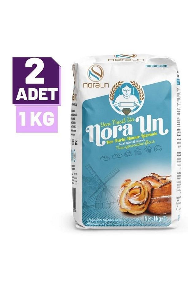 Özel Amaçlı Buğday Unu 1 Kg 2 Adet (vegan) - 3