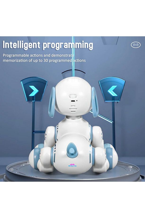 Rc Uzaktan Kumandalı Akıllı Robot Dog Köpek Sensörlü Şarjlı Full Fonksiyon - 5