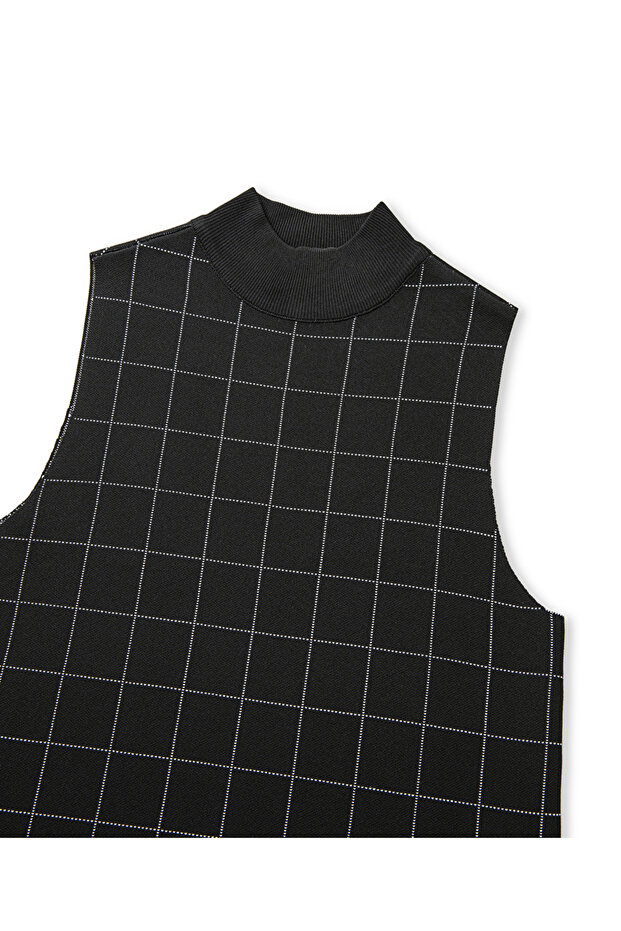 Kare desen triko - 4