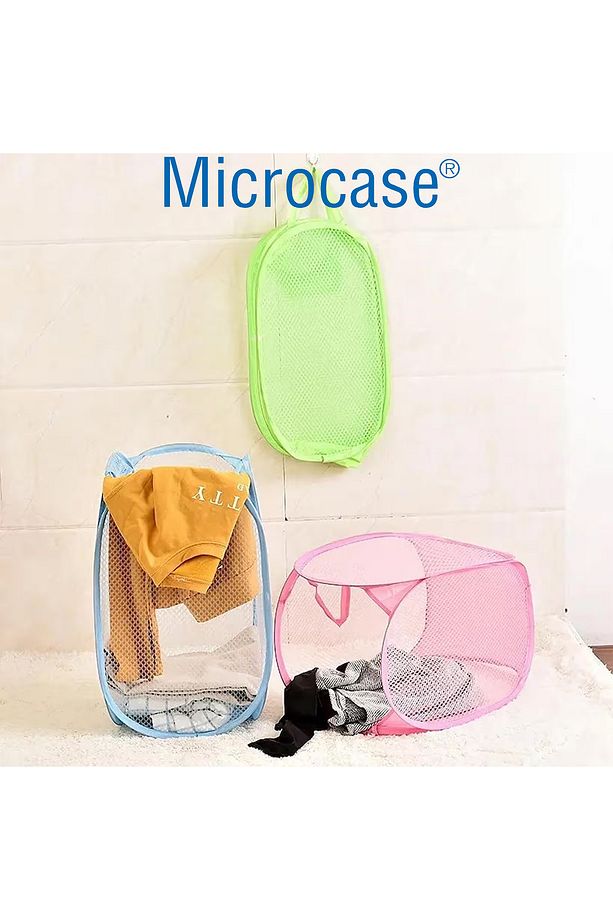 Microcase Çok Amaçlı Katlanabilir File Çamaşır Sepeti - AL4699 - 3