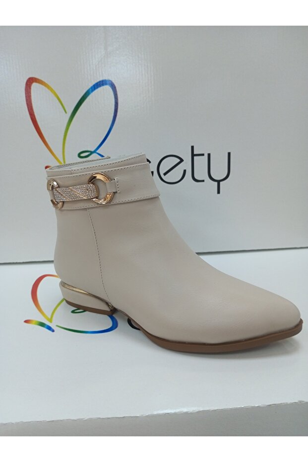 Moda rüzgar bej rengi bot - 3