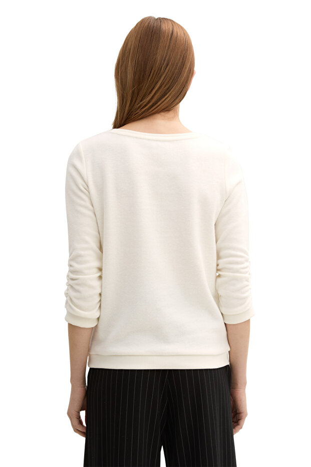 Basic Comfortable Sweatshirt - 2