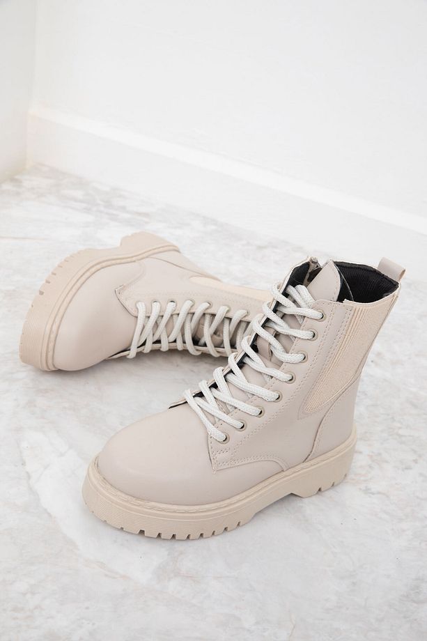 Bej Çocuk Bot & Bootie 19858 - 3