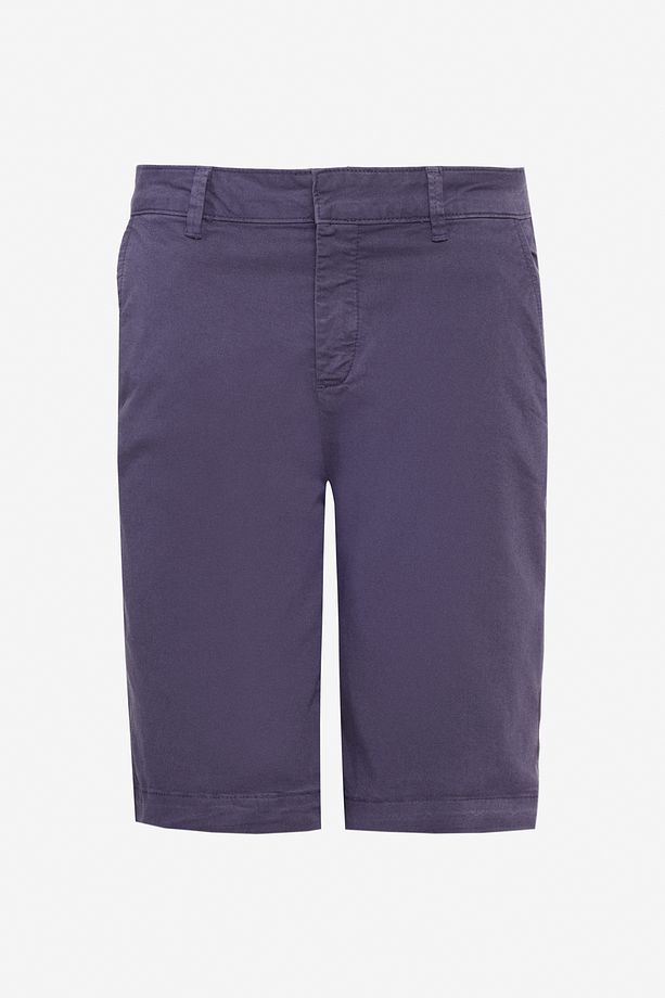 Regular Fit Normal Kesim Normal Bel Lacivert Chino Şort - 7