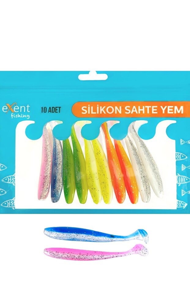 10 Adet Silikon yem - 3