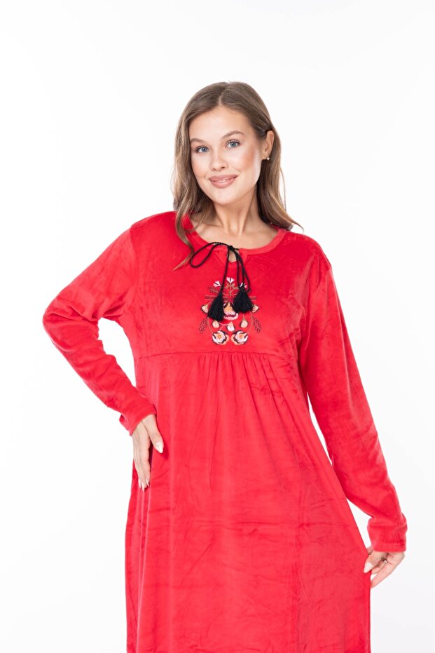 ROCHIE DE CATIF DE DAMĂ MÂNECĂ LUNGĂ - 6