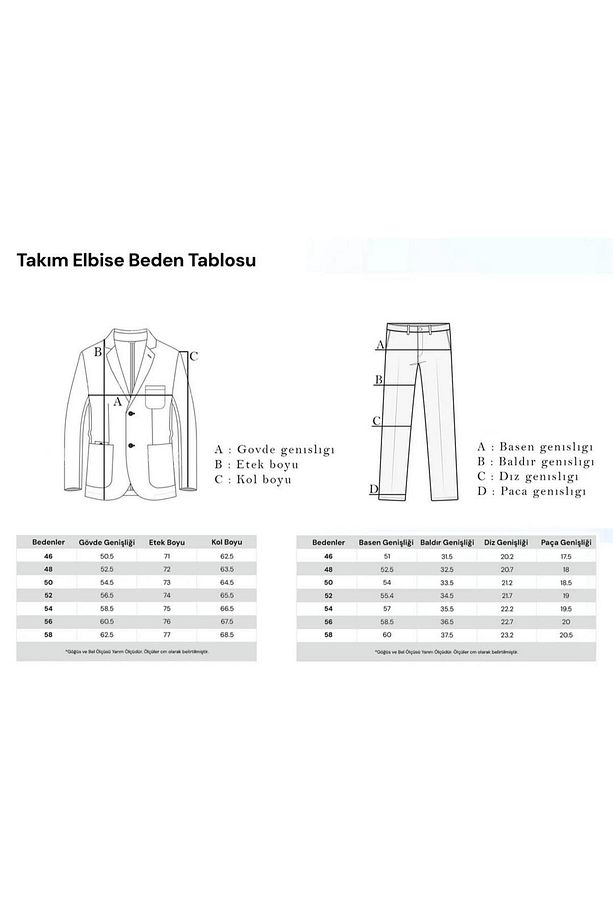 Kırlangıç Yaka Pileli Erkek Takım Elbise-KAX1305S - 7