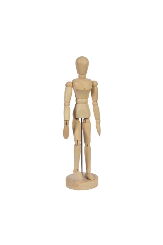 Mona Lisa Wooden Mannequin 30 cm