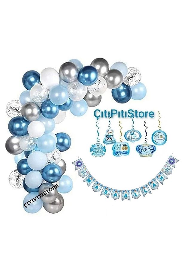 Sünnet Seti Balon Zincir Set - 3