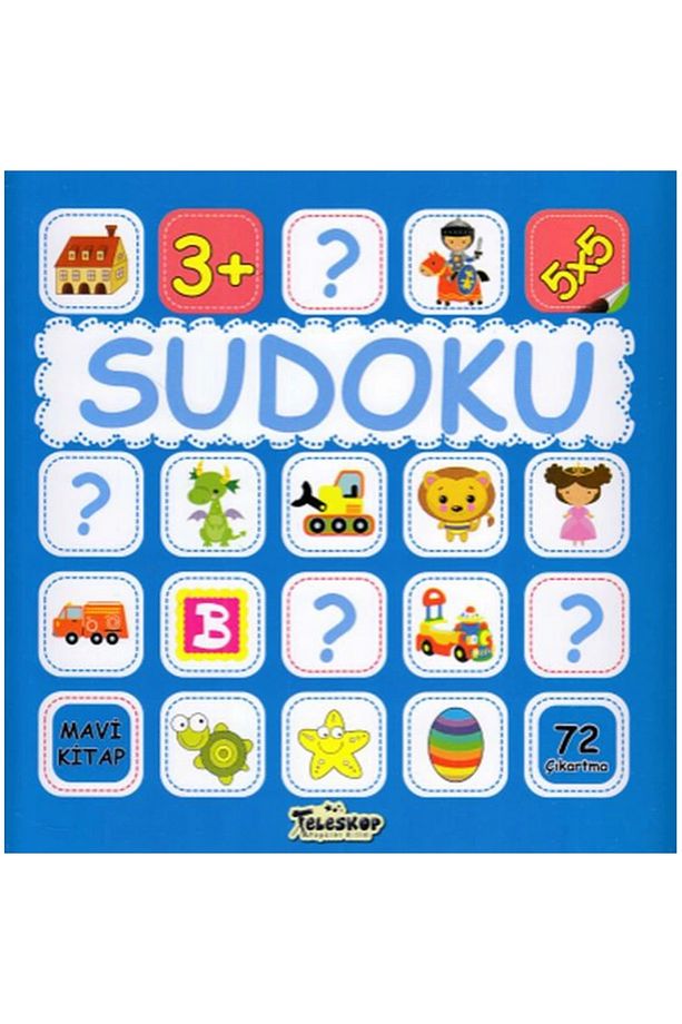 Sudoku 5x5 Mavi Kitap - 1