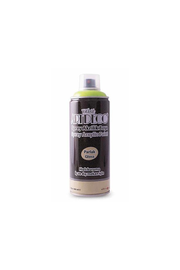 Akrilik Sprey Boya 400 ml Limon Yeşili - 1