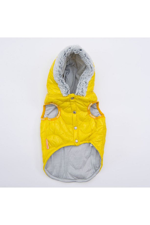 Sarı Light Wave Anorak Yelek Köpek Yeleği Köpek Kıyafeti Köpek Yağmurluk - 5