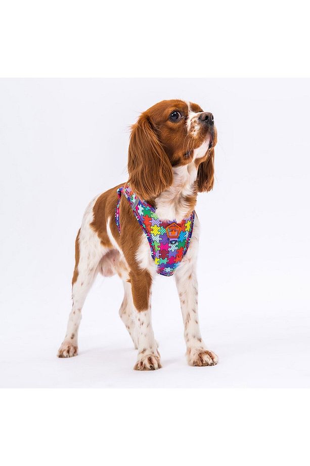 Puzzle Air-mesh Göğüs Tasması Kedi Köpek Göğüs Tasması - 1