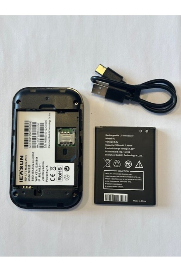 Şarjlı sim kartlı modem taşınabilir sim kartlı modem 4g lte mobile modem - 4