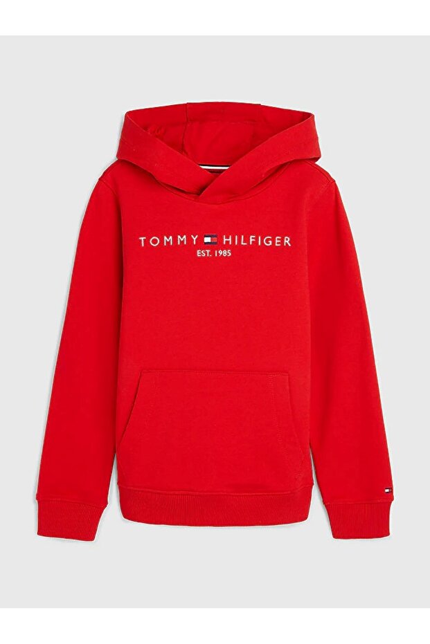 Organic Cotton Kids Unisex Essential Hooded Sweatshirt