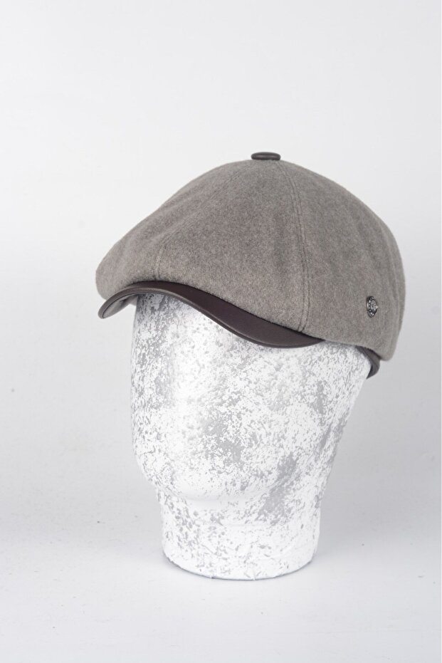 Winter 8 Piece Genuine Lambskin Peaky Blinders Model Men's Cap Hat
