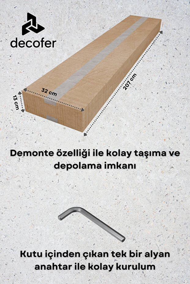 Karma Tek Kişilik Siyah Metal Karyola - 4