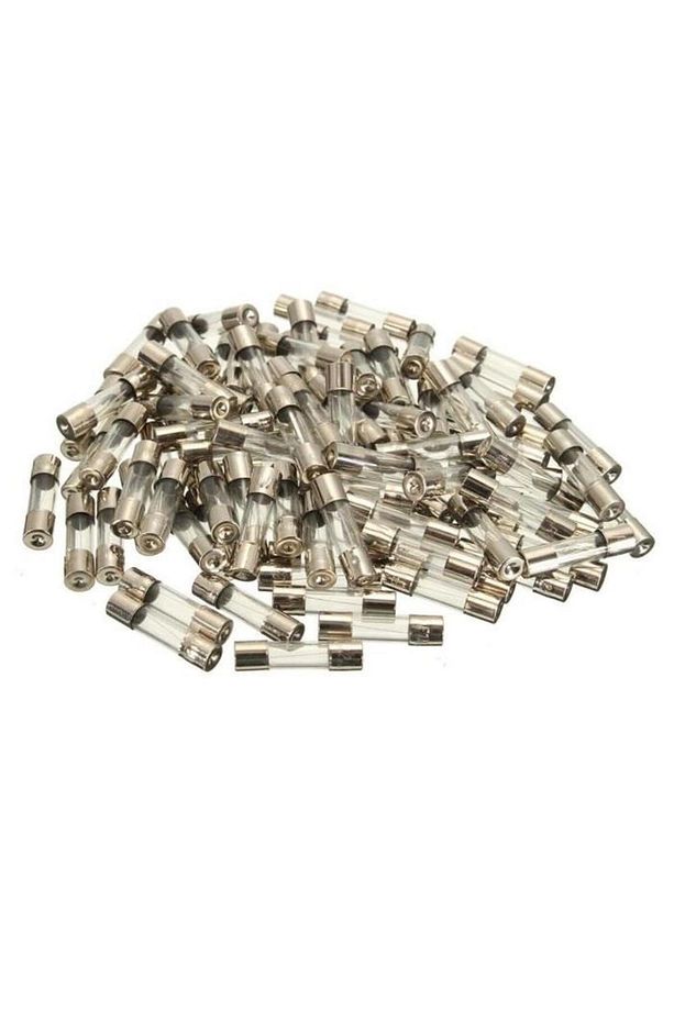 Cam Sigorta Seti 5x20 mm 100 Adet 10 Çeşit 250v Şeffaf Çantada - 2