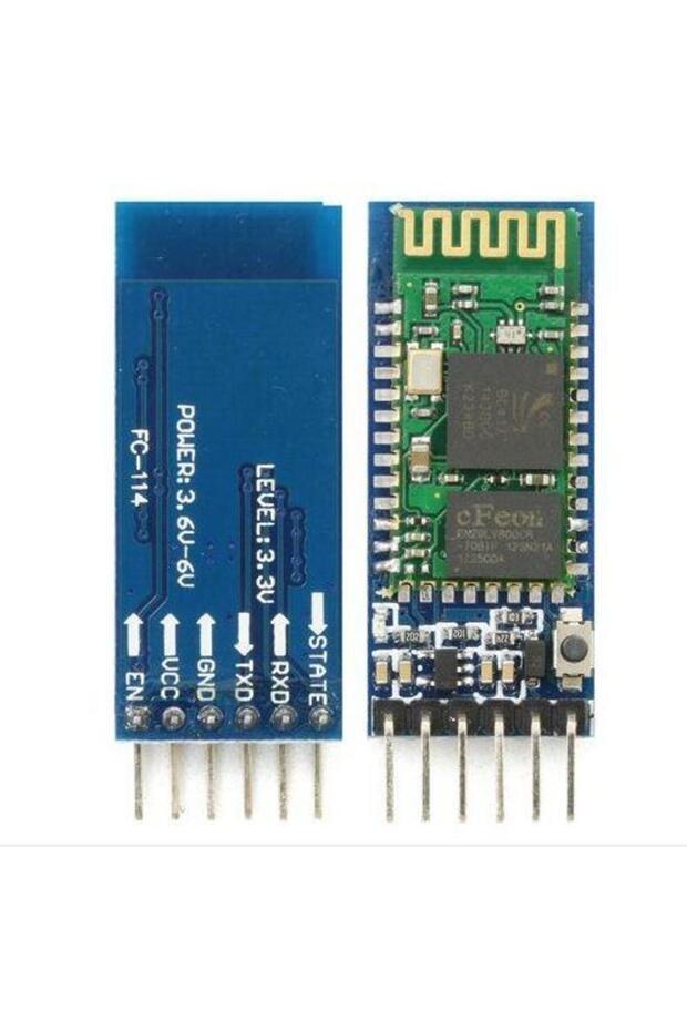 Arduino Hc-05 Kablosuz Bluetooth Modülü 6pin Butonsuz - 1