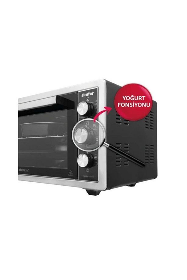 Simfer 4503 Inox 45 Litre Turbo Midi Fırın - 3