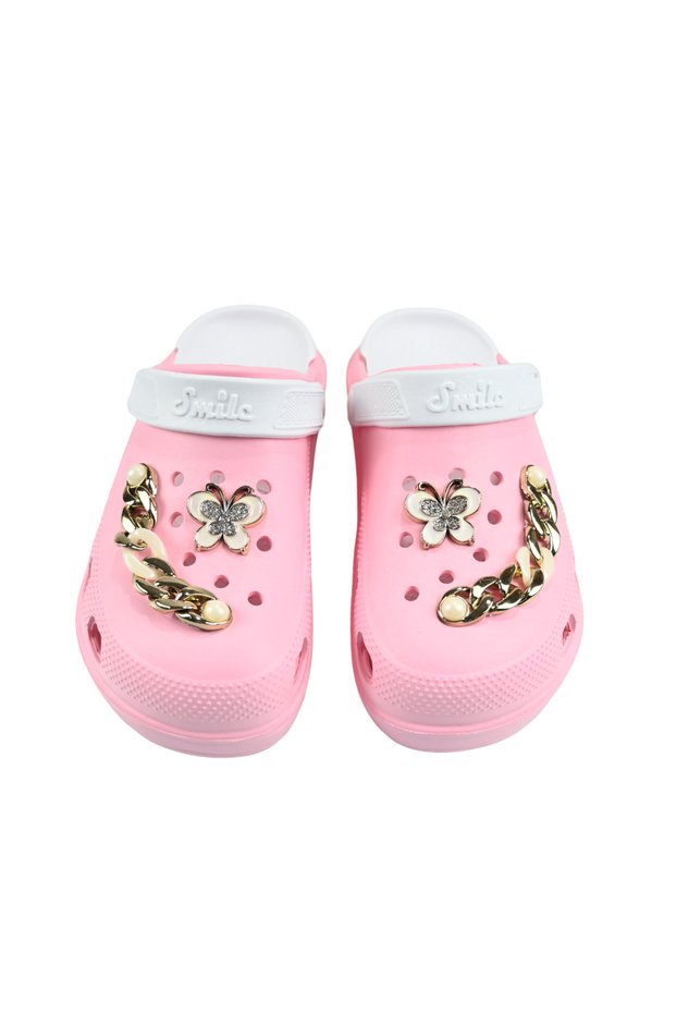 SIA Bag WITH STONES, BUTTERFLY DESIGN, CHAIN, HIGH QUALITY, HIGH HEEL, Lightweight , COMFORTABLE Slippers.