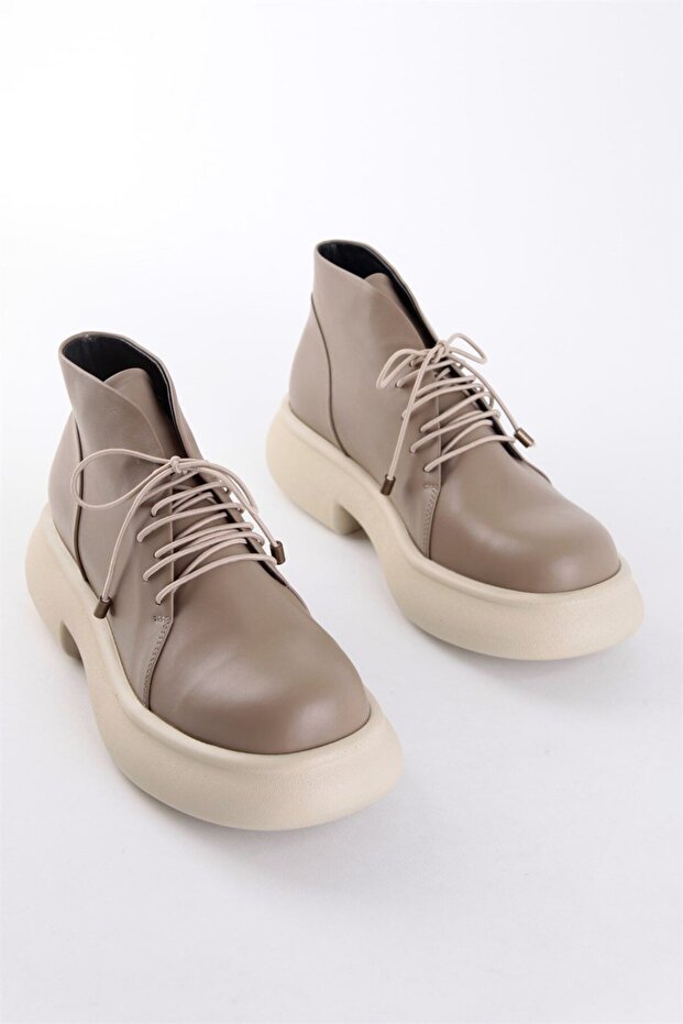 Ella Vizon Hakiki Deri Kadın Bot - 6