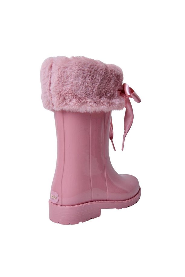 W10239-010 Campera Charol Soft Rosa Çocuk Çizme - 4