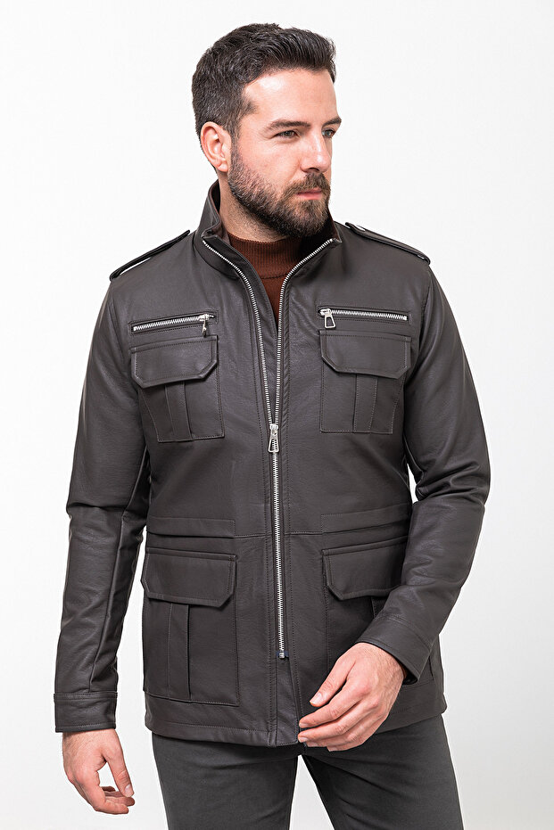 TRENCH HAKİM YAKA - 6