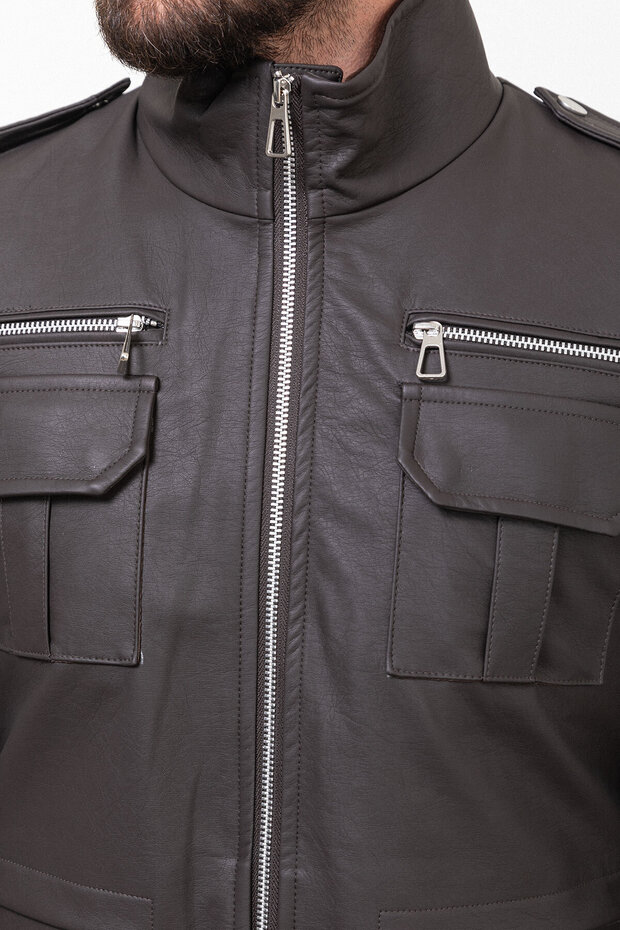 TRENCH HAKİM YAKA - 3