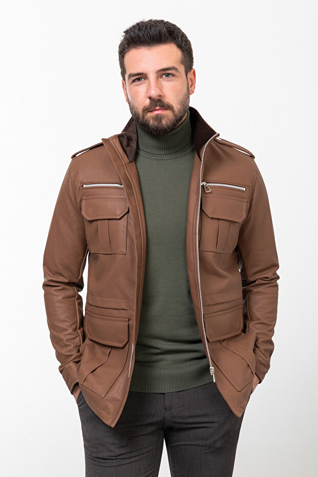 TRENCH HAKİM YAKA - 4