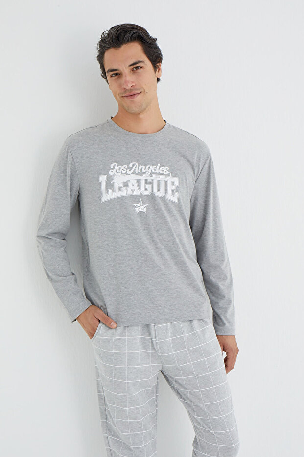 طقم بيجامة رجالي - 2