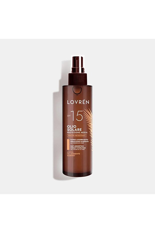 Solaire Double Sun Oil Spf15 Sunscreen Sun Oil 100ml