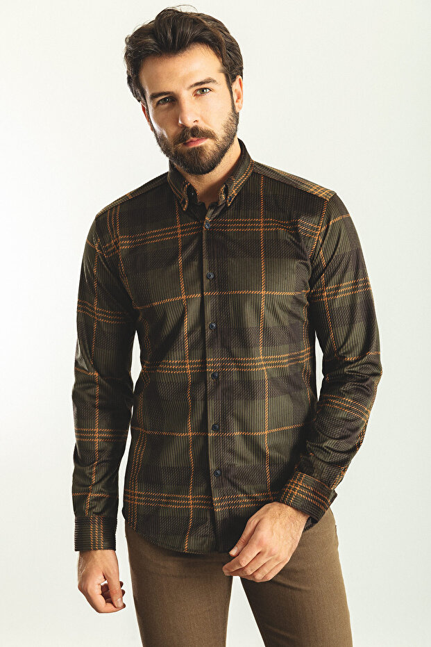 Gömlek Üstten Düğmeli - 3