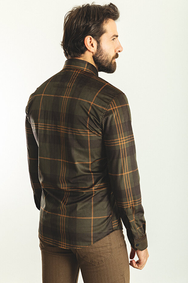 Gömlek Üstten Düğmeli - 4