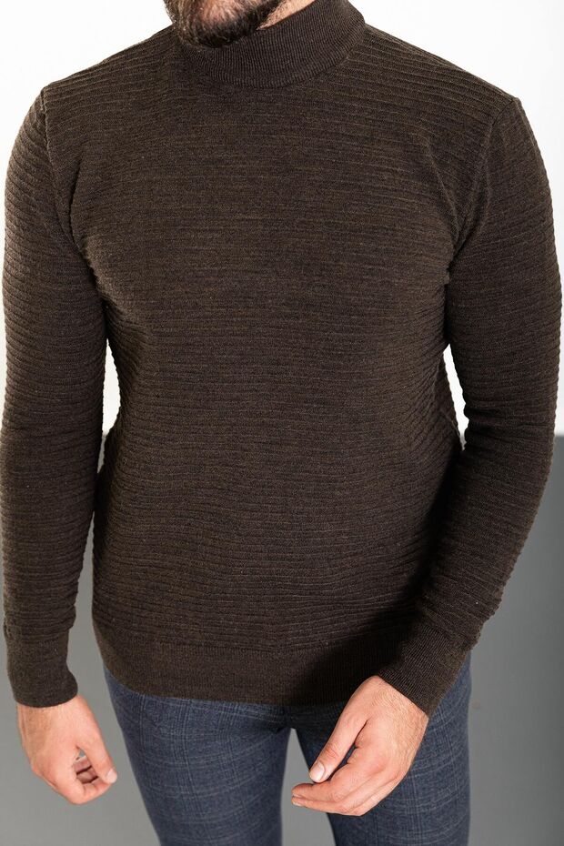 TRİKO YARIM BALIKÇI YAKA - 6